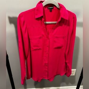 EXPRESS PORTOFINO WORK SHIRT. ROLL UP SLEEVES OPTIONAL